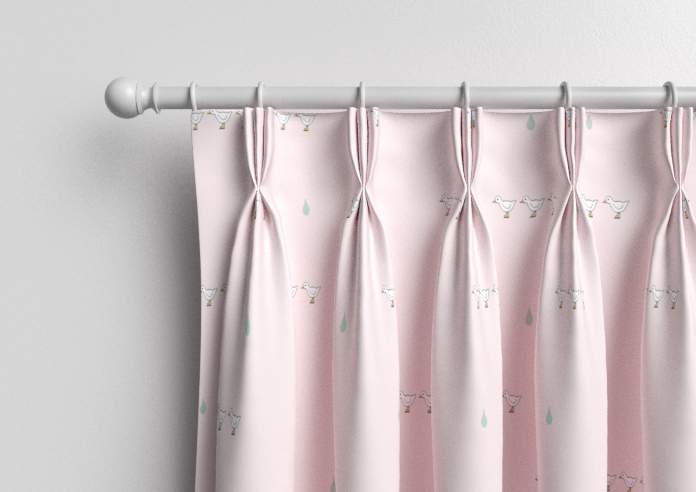 Puddle Down, Mummy Duck Dolly Mix - Made to Measure Curtains - Image 11